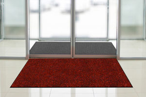 Red entry floor mat for rent