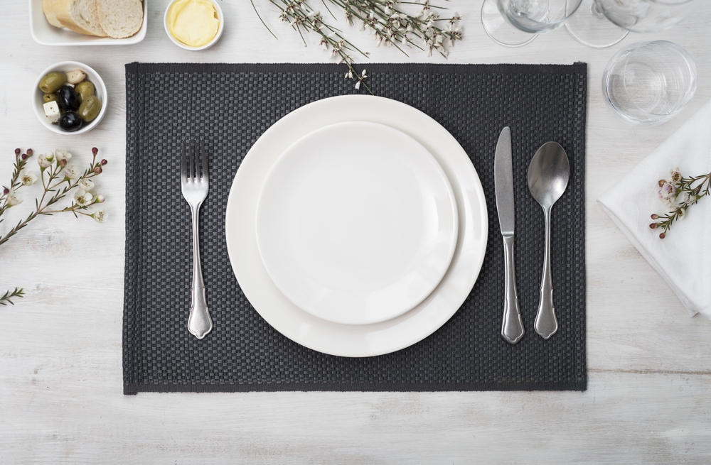 restaurant table setting ideas